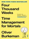 Cover image for Four Thousand Weeks